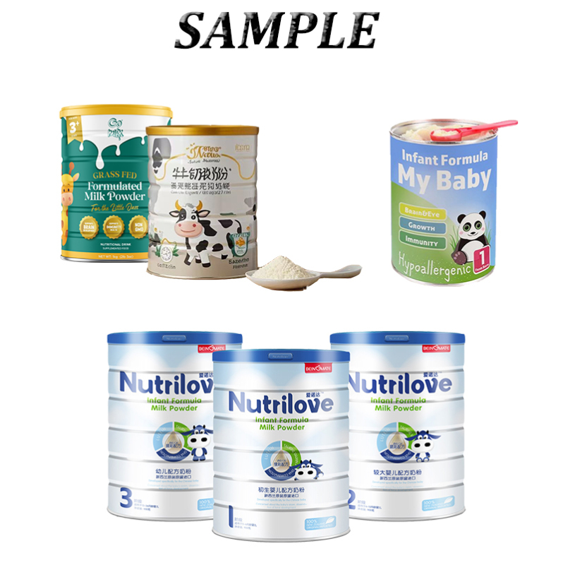 Automatic Milk Powder Cans Filling Production Line