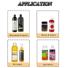 Automatic Syrup Filling Capping Labeling Production Line Syrup Bottling Line