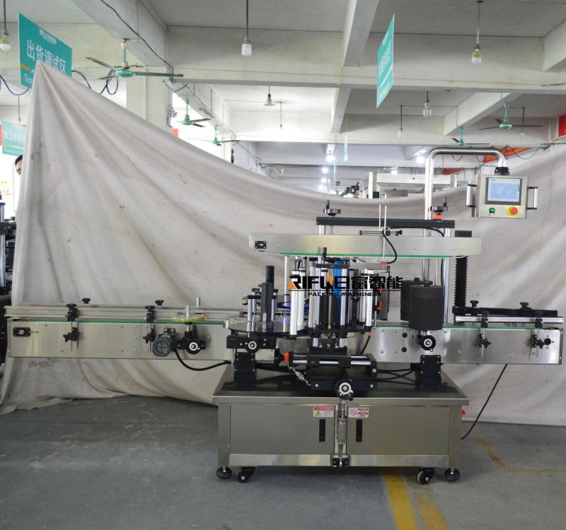 Fully Automatic Double Sides Sticker Labeling Machine for Flat/Oval/Rectangular/Square bottles