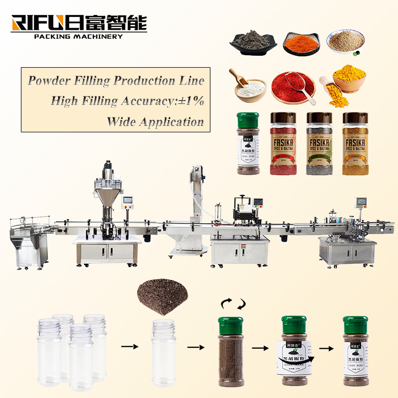 Automatic Syrup Filling Capping Labeling Production Line Syrup Bottling Line