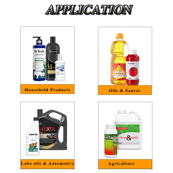 Automatic Edible Oil Filling Capping Labeling Packaging Production Line