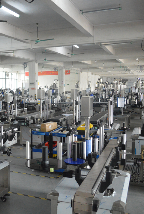 Labeling Machine Department