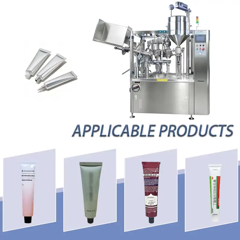 High Speed Aluminum Tube Filling & Sealing Machine | 55-65 Tubes/Min