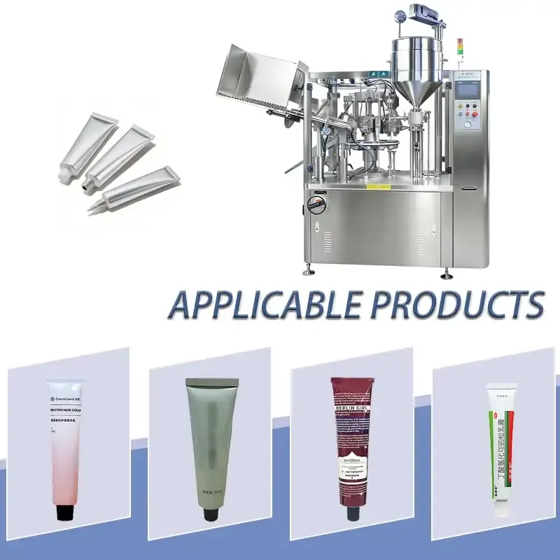 High Speed Aluminum Tube Filling & Sealing Machine | 55-65 Tubes/Min
