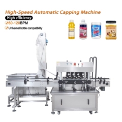 High-Speed Automatic Bottle Capping Machine | 60-120 BPM Universal Capper