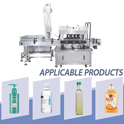 High-Speed Automatic Bottle Capping Machine | 60-120 BPM Universal Capper