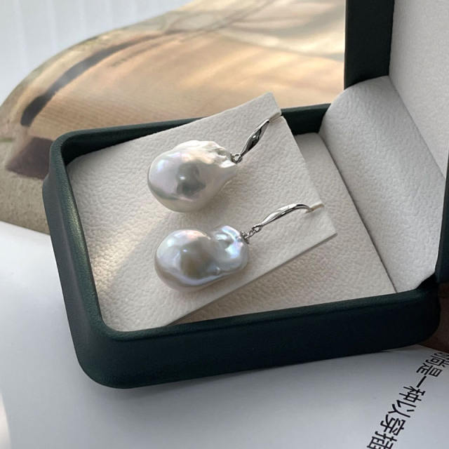 Baroque Pearl Earrings  YPAD052940
