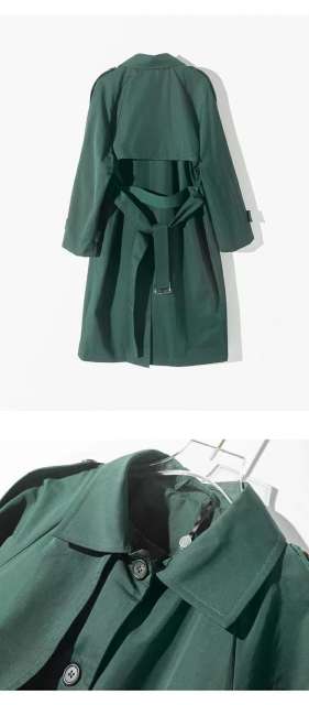 Single Breasted Trench Coat