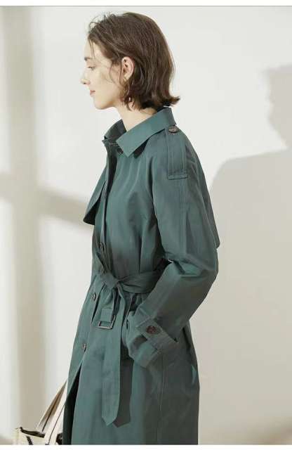 Single Breasted Trench Coat