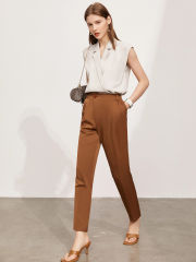 Commuter Cropped Suit Pants