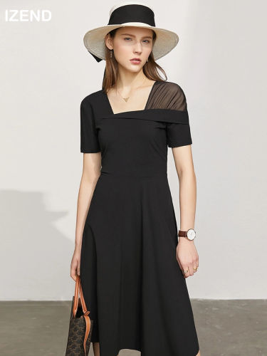Cotton Little Black Dress