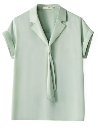 V-neck Summer Blouse