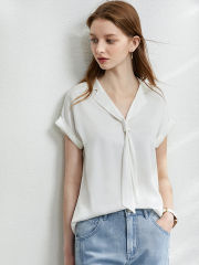 V-neck Summer Blouse