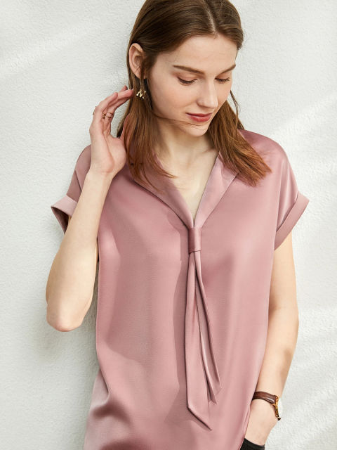 V-neck Summer Blouse