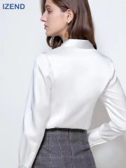 White Silk Shirt