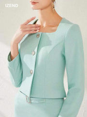 Tiffany Blue Evening Suit Skirt