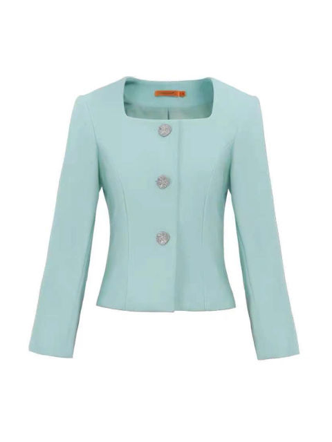 Tiffany Blue Evening Suit Top