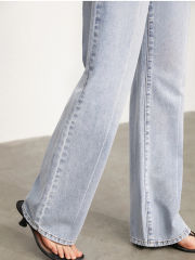 Washed Flare Jeans