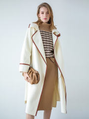 Double Sided Woolen Midi Coat