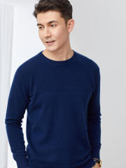 Men's Round Neck Cashmere Sweater