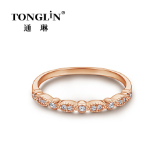 Hot Sale Lace Micro-inlaid Zircon Silver Ring For Women