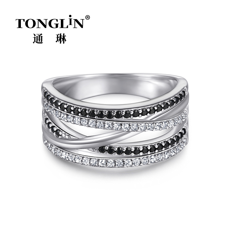 Bague en argent pour dames,