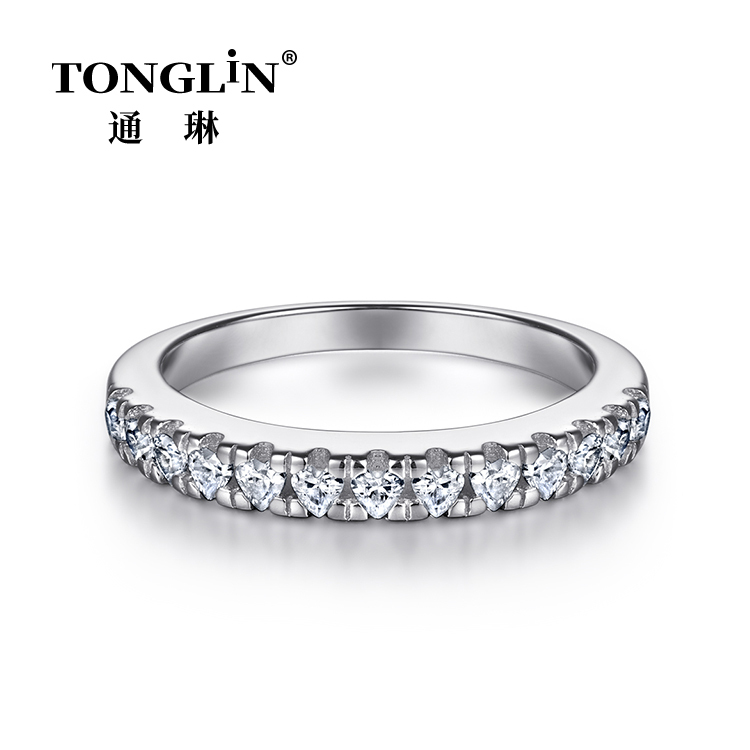 Bague en argent sterling 925 cz,