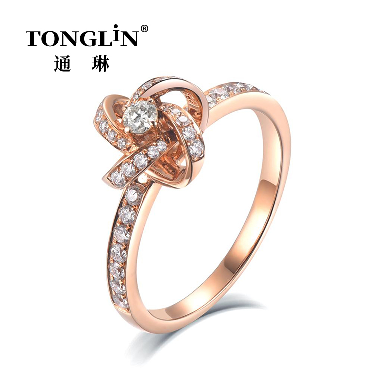 Shop LC Iliana 18K Yellow Gold Ring for Women Jewelry Size 8 3 Grams  Birthday Gifts for Women Engagement Anniversary Wedding Promise -  Walmart.com