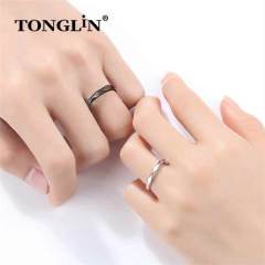 Factory Direct Sale 925 sterling silver rings wholesale Couple Rings Silver