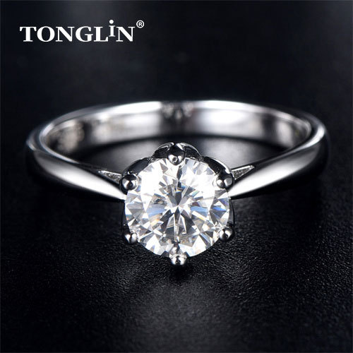 Fashion Silver Ring Manufacturer Women Silver 925 Engagement Rings