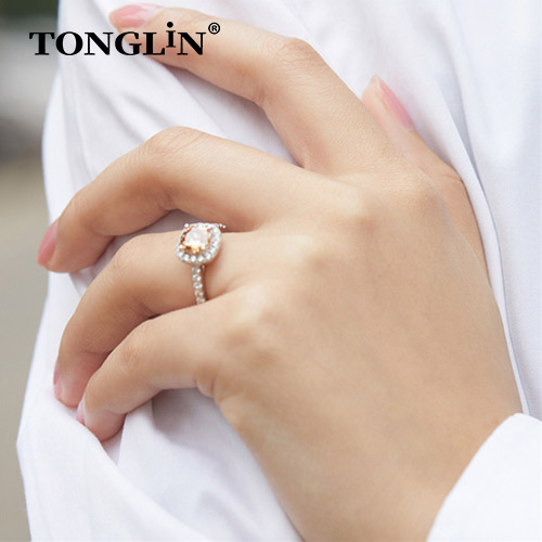 Fashion Silver Wedding Rings Cheap  925 Sterling Silver Ring for Women