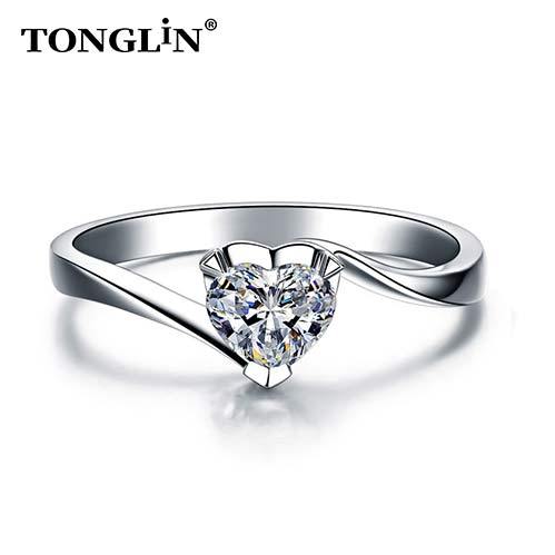 custom made sterling silver rings engagement rings for women Wholesale by silver ring manufacturer