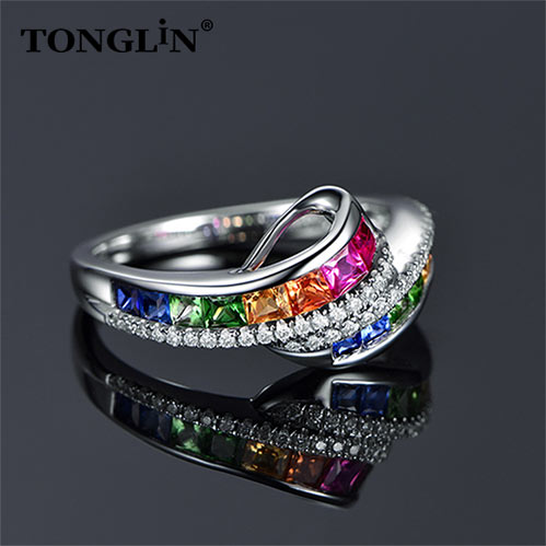 Women Jewelry Customize Silver Ring Couple Wedding Diamond From Wholesale Silver Ring Supplier