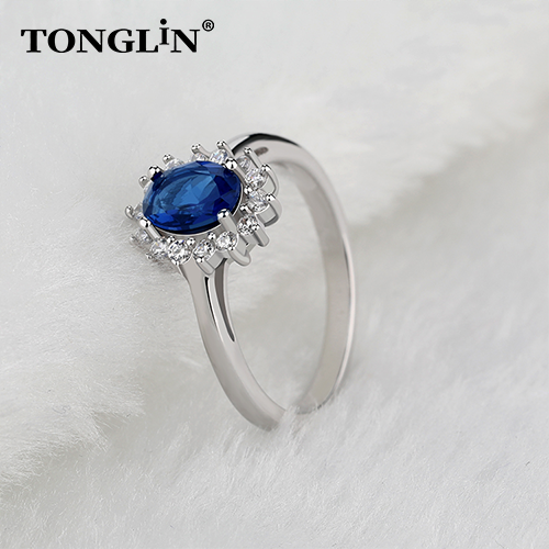 Custom 925 Sterling Silver Rings Wholesale Women Rings by Tonglin silver ring supplier