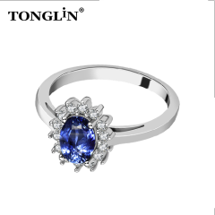 Custom 925 Sterling Silver Rings Wholesale Women Rings by Tonglin silver ring supplier