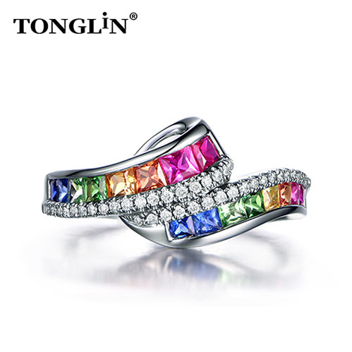 Women Jewelry Customize Silver Ring Couple Wedding Diamond From Wholesale Silver Ring Supplier