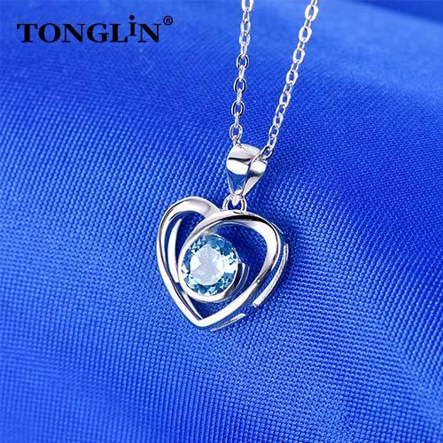 Tonglin Designer Custom Made 925 sterling silver Chain Pendants wholesale Women Silver Chain Necklace For Pendant
