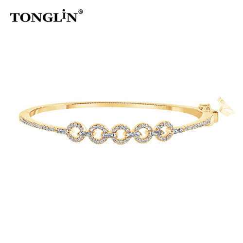 Special Zircon Chain Link Custom Women Bracelet Buy 925 Sterling Silver Bracelets & Bangles Wholeasale Online