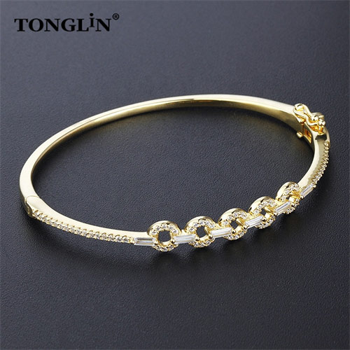 Special Zircon Chain Link Custom Women Bracelet Buy 925 Sterling Silver Bracelets & Bangles Wholeasale Online