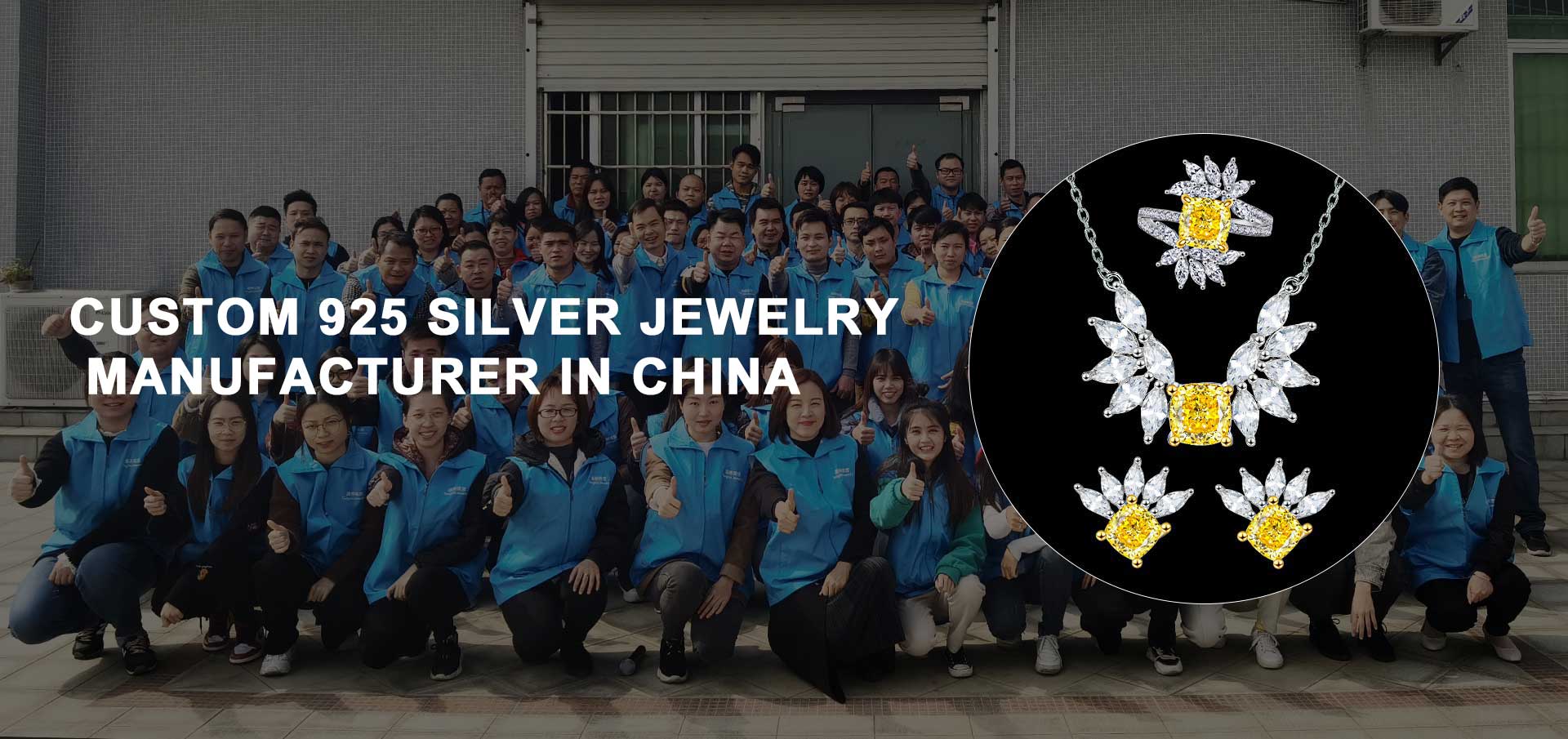 Custom 925 Silver Jewelry Manufacturer in China