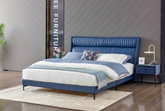 Bed and cabinet