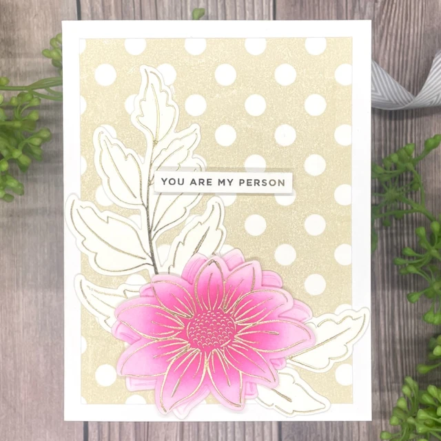 Simon Says Stamps Fine Daisy Blossom Hot Foil Plate and Metal Cutting Dies for Scrapbooking Paper Making Festival Dies Embossing Frames Card Die Cut No Stamps