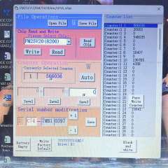 Aprint How to change Ricoh page counters and series number Ricoh resetter