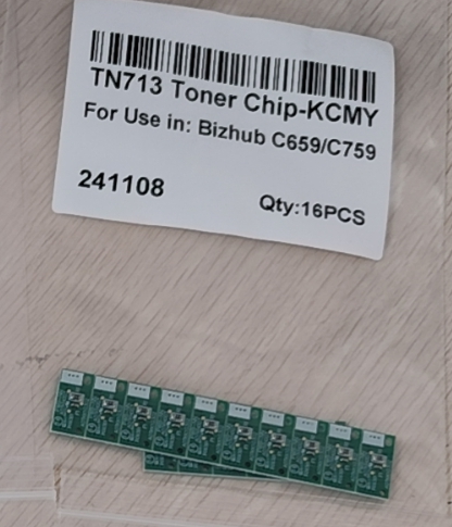 Aprint Konica Minolta Bizhub C659 C759 Toner chip OEM Code TN-713
