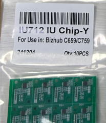Aprint Konica Minolta Bizhub C659 C759 Drum chip OEM Code DR712 IU712
