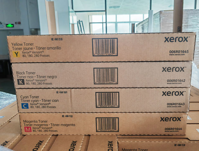 Aprint Xerox Versant 80 Original Genuine Toner Cartridge whole set 4pcs OEM Code 006R01638 006R01642