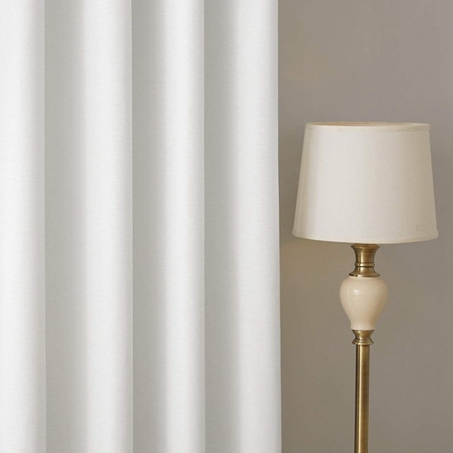 White Curtain Blackout Curtains For Bedroom  Blackout Window Curtain Panels For Living Room