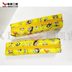 TPU student pen bag 3D stereographic printing cuboid pen bag box 3D grating pen box printing