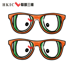 Guangzhou manufacturer customized 3D variant children's clothing soft label printing PVC clothing trademark logo printing pattern