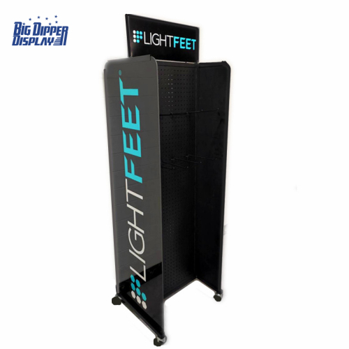 BDD-FF20 OEM Metal Wire Beach Slippers Display Stand